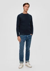 s.Oliver Strickpullover Dunkelblau