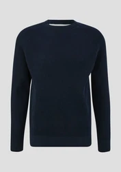 s.Oliver Strickpullover Dunkelblau