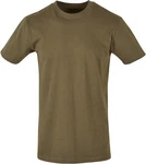Build Your Brand Rundhalsshirt Round Neck Herren T-Shirt Khaki/Dunkelgrün/Braun