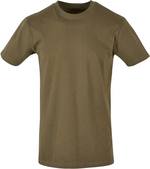 Build Your Brand Rundhalsshirt Round Neck Herren T-Shirt Khaki/Dunkelgrün/Braun Build Your Brand Rundhalsshirt Round Neck Herren T-Shirt Khaki/Dunkelgrün/Braun