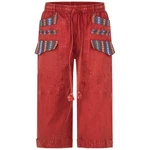 KUNST UND MAGIE Haremshose Kurze Hose Baggy Cargo Shorts 