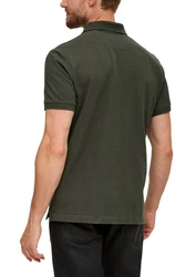 s.Oliver Poloshirt Basic Dunkelgrün/Khaki