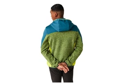 Regatta Strickfleecejacke Cadford VI Blau/Grün/Türkis/Neonfarben