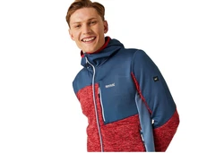 Regatta Strickfleecejacke Cadford VI Rot/Blau
