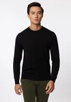 Roy Robson Strickpullover Schwarz/Dunkelgrau