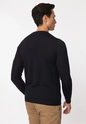 Roy Robson Strickpullover Dunkelblau