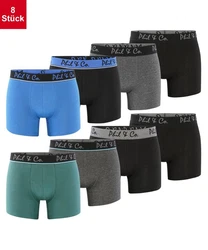 Phil & Co. Retro Pants All Styles Boxershorts Trunks Herren Grau/Blau/Dunkelblau/Dunkelgrau