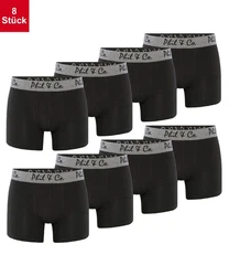 Phil & Co. Retro Pants Herren Mnner Boxershorts Schwarz/Dunkelgrau/Grau