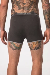 JP1880 Slip Hip-Pants FLEXNAMIC Schwarz/Dunkelgrau/Grau/Silber