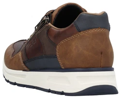 Rieker Sneaker Braun/Dunkelbraun/Beige