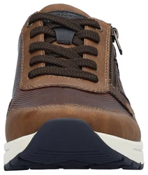 Rieker Sneaker Braun/Dunkelbraun/Beige