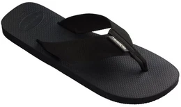 URBAN BASIC MATERIAL Zehentrenner, Sommerschuh, Schlappen, Poolslides, Badeschuh, in einfachem Design