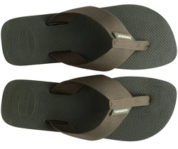 Havaianas URBAN BASIC MATERIAL Zehentrenner Khaki/Dunkelgrün