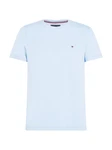 Tommy Hilfiger T-Shirt STRETCH SLIM FIT TEE mit Rundhalsausschnitt Blau/Hellblau Tommy Hilfiger T-Shirt STRETCH SLIM FIT TEE mit Rundhalsausschnitt Blau/Hellblau