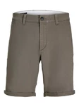 Jack & Jones Chinoshorts JPSTDAVE JJCHINO Khaki/Grau/Braun