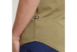 G-STAR T-Shirt 'Lash' Khaki/Dunkelgrün