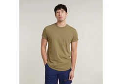 G-STAR T-Shirt 'Lash' Khaki/Dunkelgrün