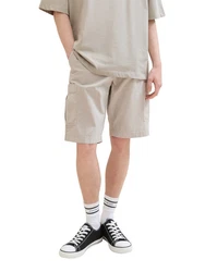 TOM TAILOR Denim Cargoshorts Khaki/Beige