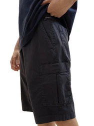 TOM TAILOR Denim Cargoshorts Dunkelblau/Hellblau/Grau/Schwarz