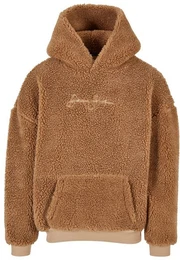 Kapuzensweatshirt Herren JM224-032-01 Script Logo Teddy Hoodie (1-tlg)