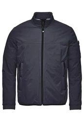 New Canadian Outdoorjacke All Season mit praktischer Armtasche Dunkelblau/Grau
