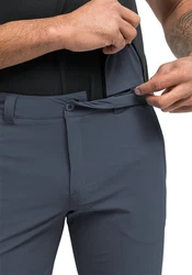 Maier Sports Shorts Huang Grau/Hellgrau/Blau/Dunkelblau