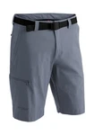 Maier Sports Shorts Huang Grau/Hellgrau/Blau/Dunkelblau