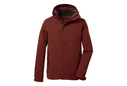 Killtec Softshelljacke Outdoorjacke KOS 87 MN JCKT_XENIOS Braun/Dunkelrot/Rot/Orange