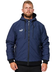 PUMA Workwear Winterjacke ESSENTIALS Dunkelblau/Blau