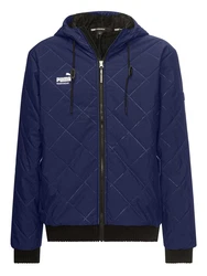 PUMA Workwear Winterjacke ESSENTIALS Dunkelblau/Blau