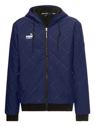 Winterjacke ESSENTIALS mit Kapuze und Steppmuster fr Herren
