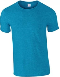 Gildan Rundhalsshirt Softstyle Herren T-Shirt Türkis