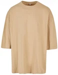 Build Your Brand Rundhalsshirt Huge Tee Khaki/Beige/Braun