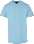 Build Your Brand Rundhalsshirt Regular Fit Herren T-Shirt Blau/Hellblau