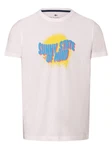 Nils Sundström T-Shirt Gelb/Beige/Rosa/Weiß