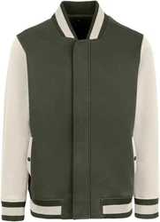 HRM Outdoorjacke Mens Premium College Jacket Dunkelgrün/Grün