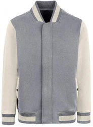 HRM Outdoorjacke Mens Premium College Jacket Grau