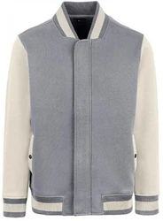 HRM Outdoorjacke Mens Premium College Jacket Grau