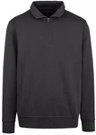 HRM Sweatshirt Unisex Premium Zip-Sweatshirt Unisex Pullover Dunkelgrau/Schwarz/Grau