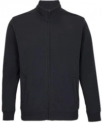 SOLS Sweatjacke Full-Zip Jacket Cooper Unisex Schwarz/Dunkelgrau/Dunkelblau