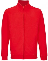 SOLS Sweatjacke Full-Zip Jacket Cooper Unisex Rot