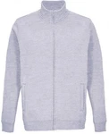 SOLS Sweatjacke Full-Zip Jacket Cooper Unisex Hellgrau/Grau