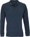 SOLS Unisex Long Sleeve Polo Shirt Planet 