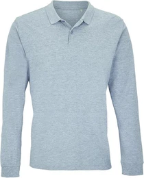 Langarm-Poloshirt Unisex Long Sleeve Polo Shirt Planet Langarmpoloshirt Unisex