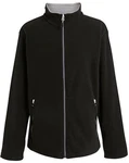 Regatta Professional Outdoorjacke Ascender Fleece Herren Schwarz/Dunkelgrau/Grau