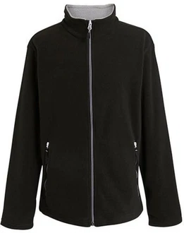 Regatta Professional Outdoorjacke Ascender Fleece Herren Schwarz/Dunkelgrau/Grau