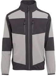 Regatta Professional Outdoorjacke E-volve Unisex 2-Layer Softshell Jacket Hellgrau/Grau/Dunkelgrau