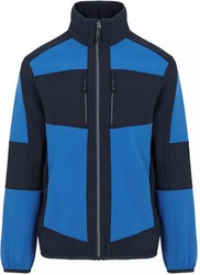 Regatta Professional Outdoorjacke E-volve Unisex 2-Layer Softshell Jacket Hellblau/Blau/Dunkelblau