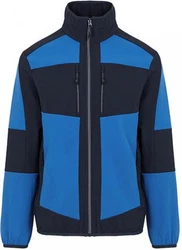 Regatta Professional Outdoorjacke E-volve Unisex 2-Layer Softshell Jacket Hellblau/Blau/Dunkelblau