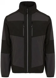 Regatta Professional Outdoorjacke E-volve Unisex 2-Layer Softshell Jacket Dunkelgrau/Schwarz/Grau